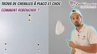 Reboucher des trous de chevilles et des chocs sur complexe de doublage PSE [upl. by Garin453]