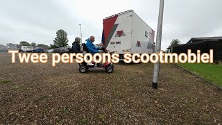 52e Vlog 2023 Scootmobiel ombouwen naar 2 persoons [upl. by Ornas120]