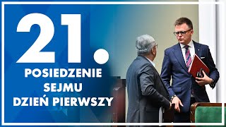 21 posiedzenie Sejmu  dzień pierwszy 6 listopada 2024 r [upl. by Ekaj516]