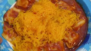 eat Canned Cheese Ravioli with lots of extra Shredded Cheese [upl. by Cheney]