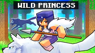 Becoming the WILD PRINCESS in Minecraft [upl. by Ynez]