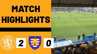 Macclesfield 20 Morpeth Town  MATCH HIGHLIGHTS  202425 [upl. by Attelrac51]