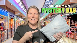 Surprise Style Unwrapping a Lululemon Mystery Package [upl. by Elamor750]