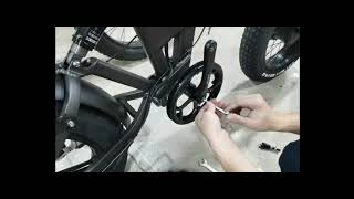 how to replace the crankset [upl. by Lrad668]