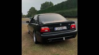 BMW e39 540i exhaust muffler delete [upl. by Harlan]