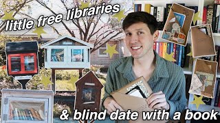 DIY BLIND DATE WITH A BOOK amp LITTLE FREE LIBRARY HUNTING [upl. by Kirima]