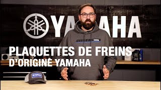 Plaquettes de freins dorigine Yamaha  Pièces et accessoires [upl. by Stanton816]