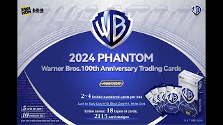 2024 Kakawow Warner Brothers Phantom 100th Anniversary Trading Cards Hobby Box Break [upl. by Flem]