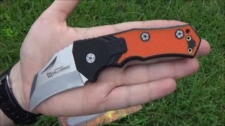 Lansky Willumsen Madrock SlipJoint Knife  UK LEAGL Unboxing Review amp GIVEAWAY Idea [upl. by Wolram]