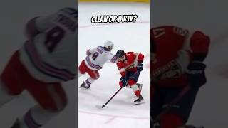 Clean or Dirty  New York Rangers vs Florida Panthers hockey shorts [upl. by Proudfoot]