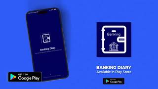 Banking Diary App Promo [upl. by Elrae378]