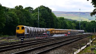 Hope Cement Works Class 20 No3 20906 at Earles Sidings  4th August 2023 [upl. by Yrellav804]