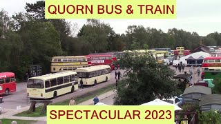 Quorn amp Woodhouse Bus amp Train Spectacular 2023 [upl. by Teria988]