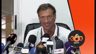 Le360ma • Dernière conférence de presse de Hervé Renard avant le choc face aux Éléphants [upl. by Akienaj]