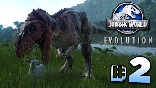 CREATING DINOSAURS  Jurassic World Evolution  Ep2 [upl. by Lavina]