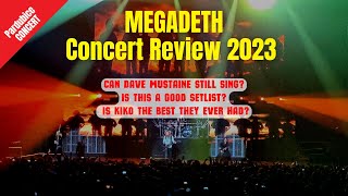 MEGADETH Live Concert Review 2023 FAIL OR FUN Pardubice [upl. by Pickard]