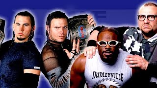 Hardy Boyz y Lita vs Dudley Boyz y Stacy Keibler [upl. by Samale]