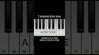 Akon  I Wanna Love You  I Wanna Love You Piano cover shorts shortsfeed [upl. by Ollecram]