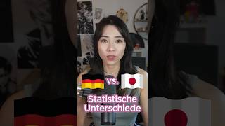 Deutschland 🇩🇪 vs Japan 🇯🇵 Statistische Unterschiede shorts [upl. by Rouvin986]