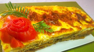 غراتان اللوبياء الخضراء الماشطو بمكونات بسيطة و بنة عظيمة بدون لحم Gratin dharicot vert [upl. by Adlesirg]