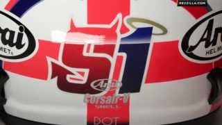 Arai Corsair V Haslam 2 Helmet Review at RevZillacom [upl. by Ylrahc879]