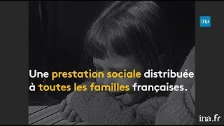 Les allocations familiales pour tous   Franceinfo INA [upl. by Drusi502]