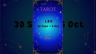 Leo love tarot reading 30 September to 6 October [upl. by Norrv]