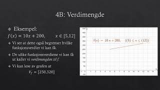 4B Definisjonsmengde og verdimengde [upl. by Carly170]