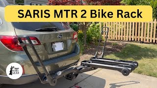 Bike Rack Review Saris MTR 2 Indepth review amp user guide [upl. by Dahaf]