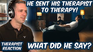 I sent my therapist to therapy REACTION by a Therapist  Alec Benjamin [upl. by Ffirahs]