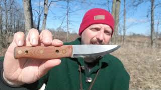 Skookum Bushtool Knife Review [upl. by Esenwahs]