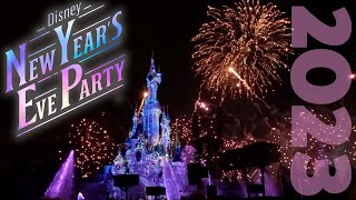 Disneyland Paris 2023 New Years Eve Fireworks [upl. by Mulloy]