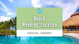 Armony Vallarta Beach Wedding Location [upl. by Aicad]