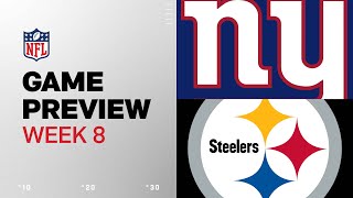 New York Giants vs Pittsburgh Steelers  2024 Week 8 Game Preview [upl. by Elvina692]