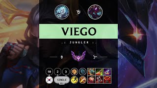 Viego Jungle vs KhaZix  KR Master Patch 1410 [upl. by Adlecirg888]