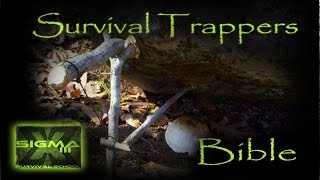 The Survival Trappers Bible Part 1 Paiute Deadfall [upl. by Aubry]