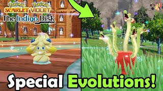 How To Evolve ALL Special Evolutions In The Indigo Disk  Pokémon Scarlet amp Violet [upl. by Schwing]