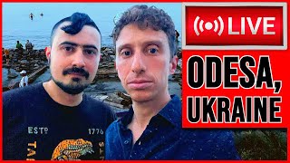 Live In Odesa Ukraine QampA W Ukrainian National Guard CPT Nick Demydiuk Controversial Qs Welcome [upl. by Ridley423]