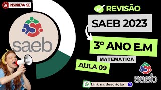 REVISÃO PROVA SAEB 2023 3º ANO ENSINO MÉDIO DESCRITOR 8 saeb 2023 3 ano ensino médio [upl. by Leanna716]