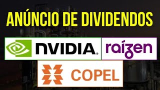 NVIDIA MOSTRA SUA FORÇA COPEL DIVIDENDOS RAIZ4 RAÍZEN SÓ QUER CRESCER dividendos investir raiz4 [upl. by Lesley337]