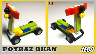 10696 LEGO Classic Tuğlaları ile Scooter Nasıl Yapılır [upl. by Zetnwahs]