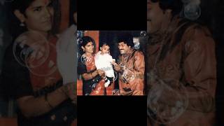 chiranjeevi rare pic  surekha  chiru daughter  swayam krushi movie  parahushaar song  shorts [upl. by Niloc]