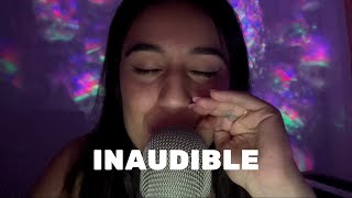 ASMR  Inaudible et semiinaudible 🤫 [upl. by Warfourd]