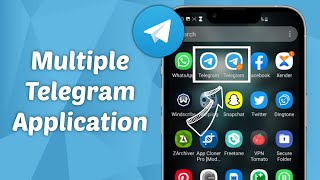 How to Use Two Telegram Apps on Android [upl. by Oirad]