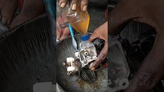 Bajaj Pulsar 135 Carburetor Cleaning carburetor carburetorcleaning automobile [upl. by Eidnam]