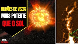 Identificado uma Explosão 10 Bilhões de Vezes Mais Potente que o Nosso SOL [upl. by Horacio]