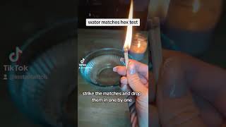 how to check if youve been hexed  witch water matches hex test shorts witchtok [upl. by Analeh]