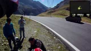 Ankunft nach Motorradunfall auf der Abfahrt vom Stilfser Joch [upl. by Revell891]