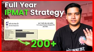 IPMAT 2025 Preparation Strategy  Crack IPMAT 202526 in FIRST ATTEMPT [upl. by Adelbert]