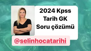 Kpss 2024 Tarih Soru Çözümü 1  islamiyet öncesi Türk devletleri [upl. by Yecrad]